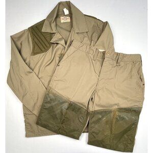 VTG SafTBak Bird Duck Waterfowl Hunting Jacket M & Pants 36x30 Coat Canvas READ